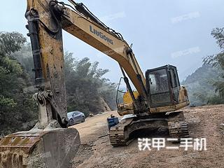 柳工CLG920E挖掘机实拍图片