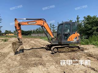 斗山DX60E-9CN挖掘機實拍圖片