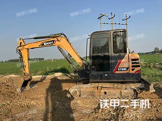 三一重工SY60C挖掘机实拍图片