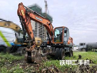 斗山DX150W- 9C挖掘机实拍图片
