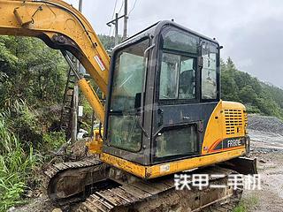 雷沃重工FR80E挖掘機(jī)實(shí)拍圖片
