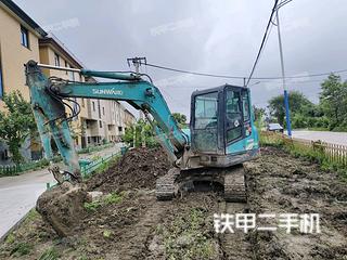 山河智能SWE60E挖掘机实拍图片