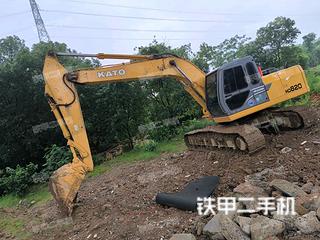 加藤HD820V挖掘机实拍图片