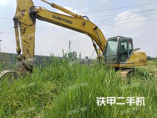 住友SH210-5挖掘机实拍图片