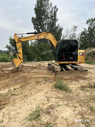 卡特彼勒307E2小型液壓挖掘機(jī)實(shí)拍圖片