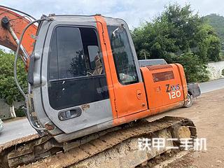 日立ZX120挖掘機實拍圖片