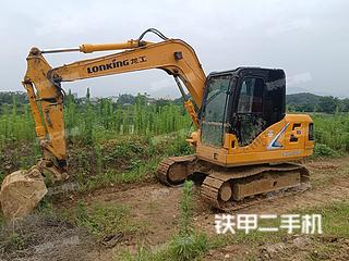 龍工LG6090挖掘機實拍圖片