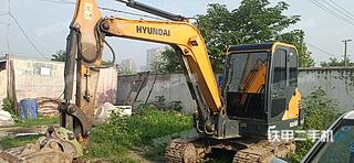 现代R 60VS挖掘机实拍图片