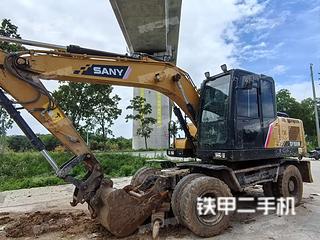 三一重工SY155W挖掘机实拍图片