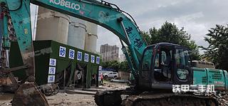 神钢SK350-8挖掘机实拍图片