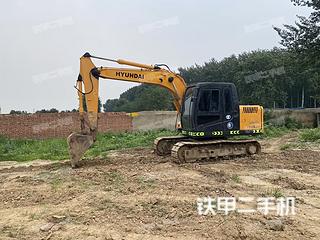 現(xiàn)代R110-7挖掘機(jī)實(shí)拍圖片