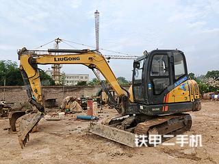 黄浦柳工CLG906E挖掘机实拍图片