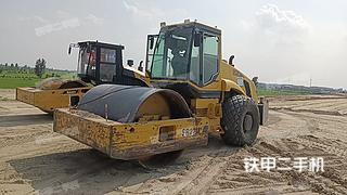 山推SR22M压路机实拍图片