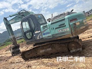 神钢SK200-8挖掘机实拍图片