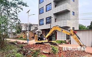 卡特彼勒CAT®307 迷你型液压挖掘机实拍图片