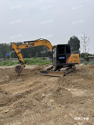 三一重工SY75C挖掘机实拍图片
