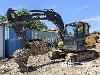现代HX75DN挖掘机实拍图片