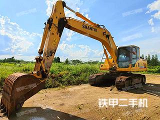 山推SE210W挖掘机实拍图片