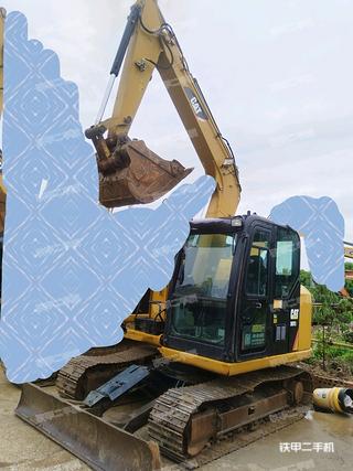 卡特彼勒307E2小型液压挖掘机实拍图片