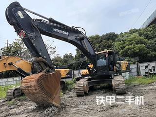 常州现代R505LVS挖掘机实拍图片