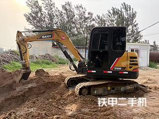 三一重工SY60C挖掘机实拍图片