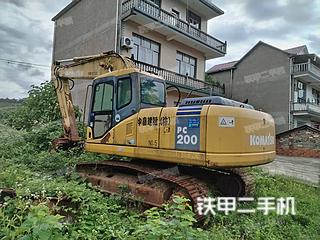 小松PC200-7挖掘机实拍图片
