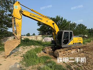 住友SH210-5挖掘机实拍图片