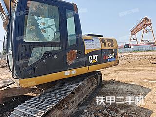 南平卡特彼勒320D液压挖掘机实拍图片