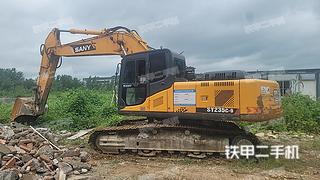 三一重工SY235C挖掘机实拍图片