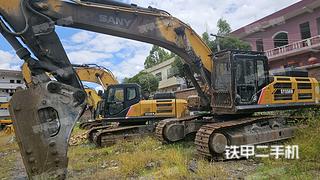 三一重工SY550H挖掘机实拍图片