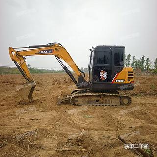 三一重工SY60C挖掘机实拍图片