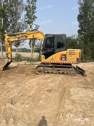 雷沃重工FR80H挖掘机实拍图片