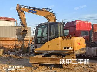 保定徐工XE80DA挖掘机实拍图片