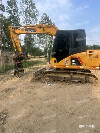 雷沃重工FR80H挖掘机实拍图片