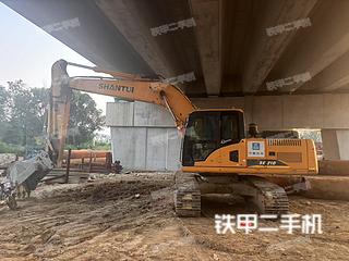 山推SE210W挖掘机实拍图片