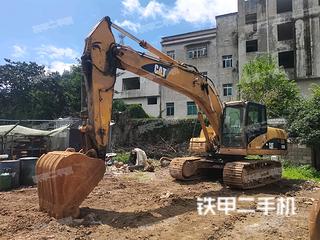 卡特彼勒320D进口挖掘机实拍图片