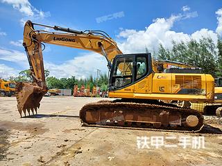 钦州柳工CLG933E挖掘机实拍图片