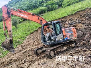 重庆日立ZX130-5A挖掘机实拍图片