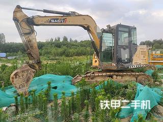 三一重工SY75C挖掘机实拍图片