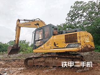 柳工CLG920E挖掘机实拍图片
