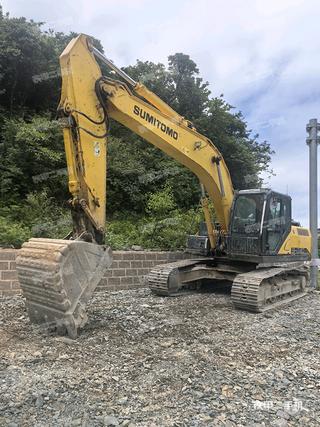 西安住友SH220LC-6挖掘机实拍图片
