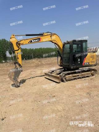 三一重工SY75C-10挖掘机实拍图片