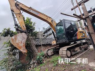 三一重工SY135C挖掘机实拍图片