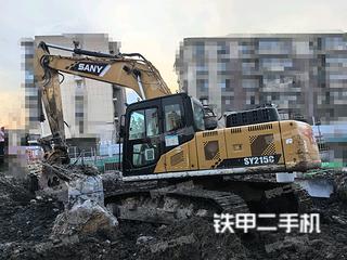扬州三一重工SY215C挖掘机实拍图片
