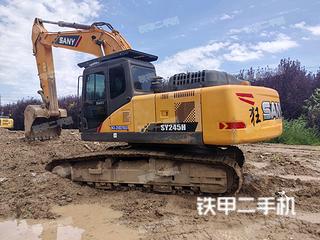 三一重工SY245H挖掘机实拍图片