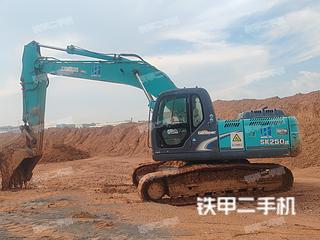 神钢SK200-8短臂挖掘机实拍图片