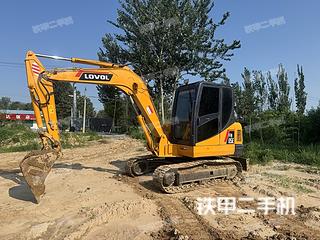 雷沃重工FR65V8挖掘机实拍图片
