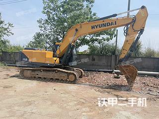 九江现代R215VS挖掘机实拍图片
