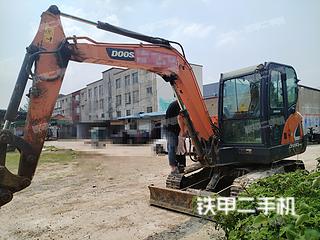 斗山DX60E-9CN挖掘机实拍图片