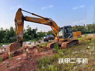加藤HD820R挖掘机实拍图片